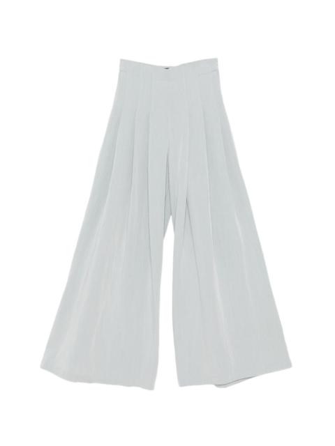 ELEH pleated palazzo pants