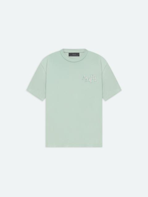 AMIRI AMIRI STAGGERED LOGO TEE