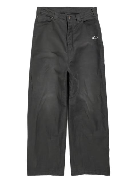 BALENCIAGA logo-embroidered trousers