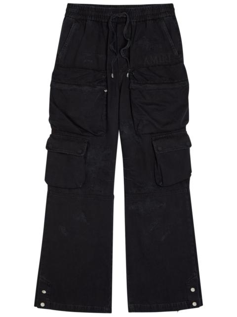 AMIRI Amiri Distressed Denim Cargo Trousers