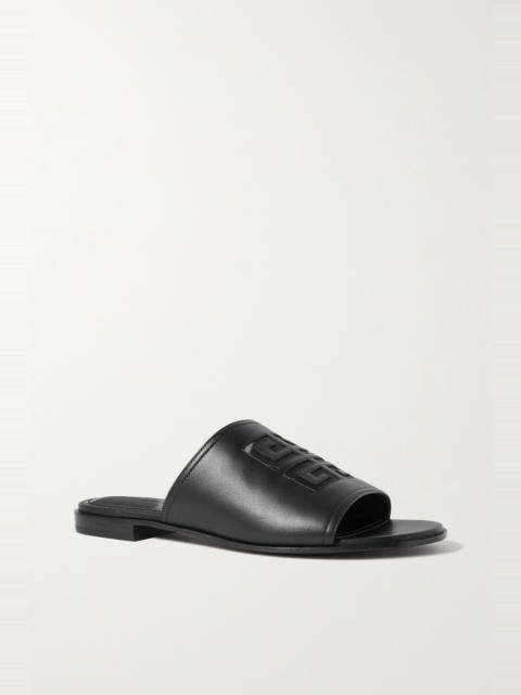Givenchy Logo-embossed leather sandals