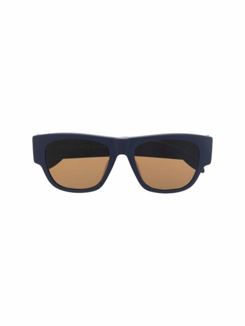 Alexander McQueen logo lettering sunglasses