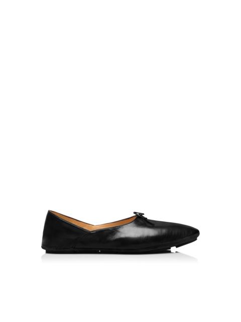TOM FORD KID LEATHER RUDOLF BALLET SHOE
