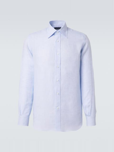 THOM SWEENEY Linen shirt