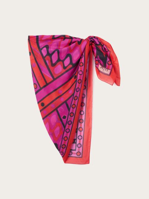 PUCCI VIVARA PRINT COTTON SARONG