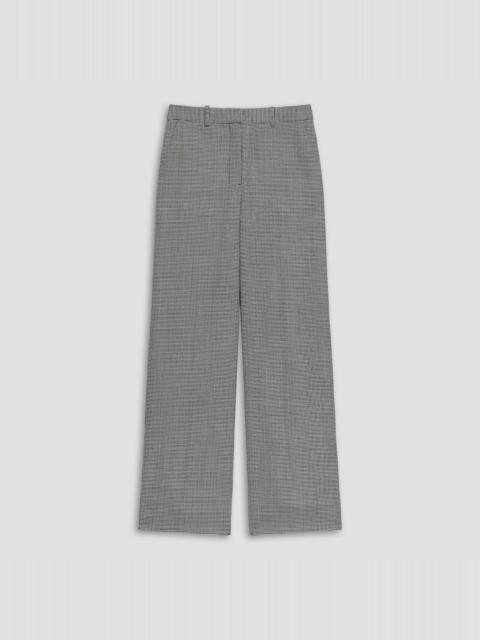 Theory Relaxed Straight Pant in Wool-Blend Twist
