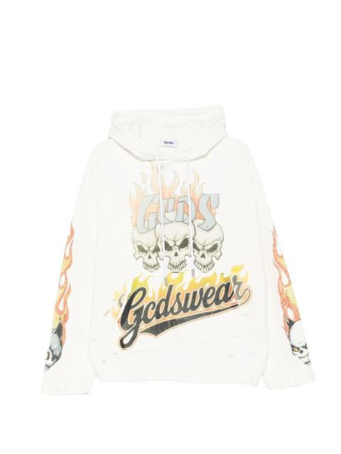 GCDS printed hoodie