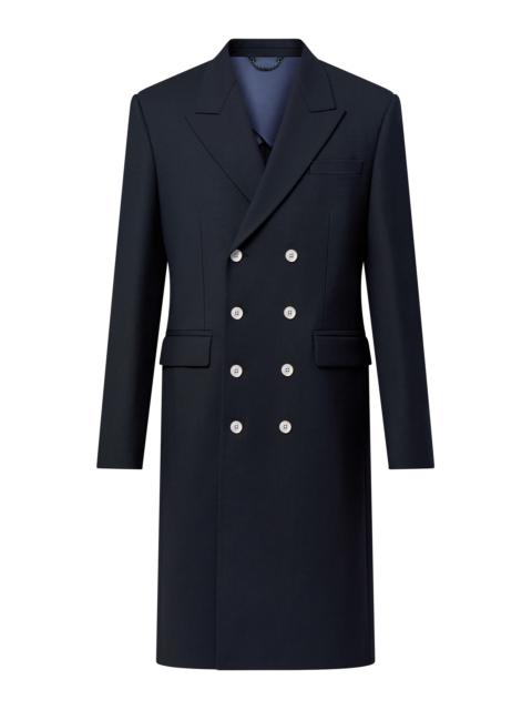 Louis Vuitton Double-Breasted  Tailored Wool-Blend Coat
