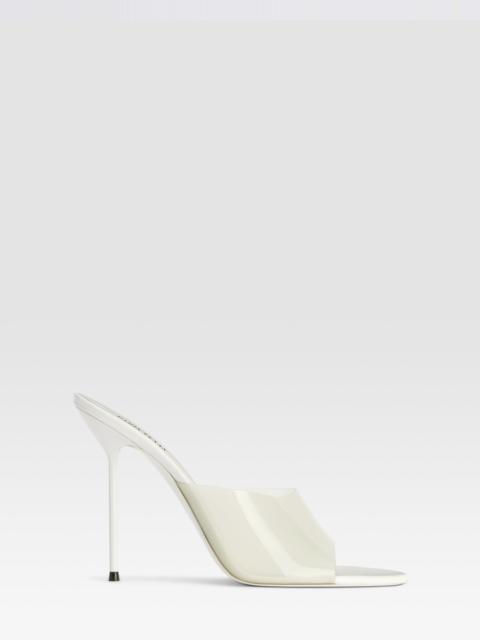 PARIS TEXAS Patent leather and PVC mule