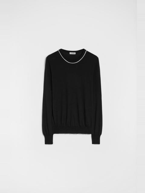 Jil Sander Lightweight Cotton Crew-Neck Sweater