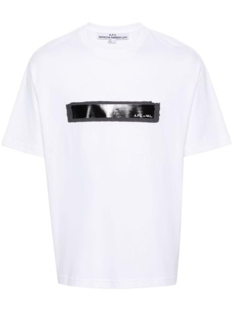 x NRL logo-print T-shirt