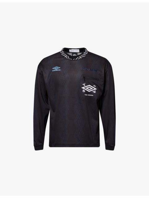 TOGA VIRILIS TOGA x UMBRO Logo-Embellished Woven Top