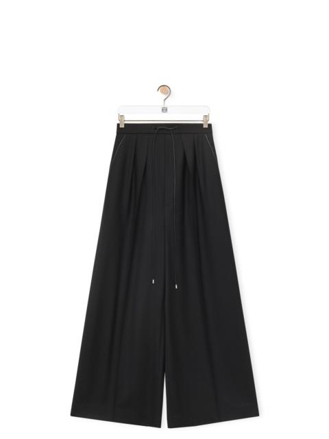 Loewe Drawstring trousers in wool
