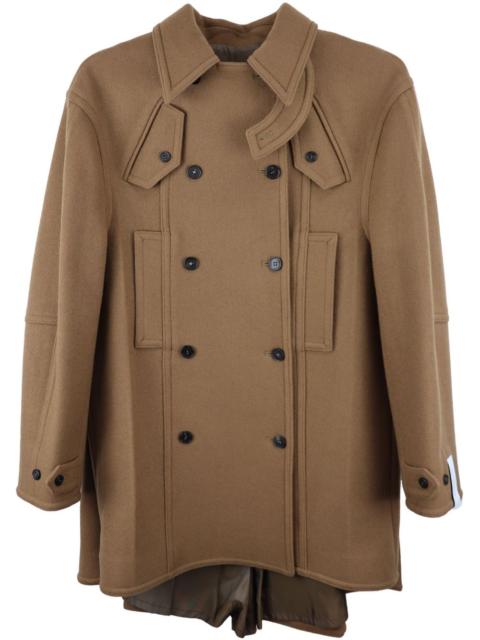 rokh wool peacoat