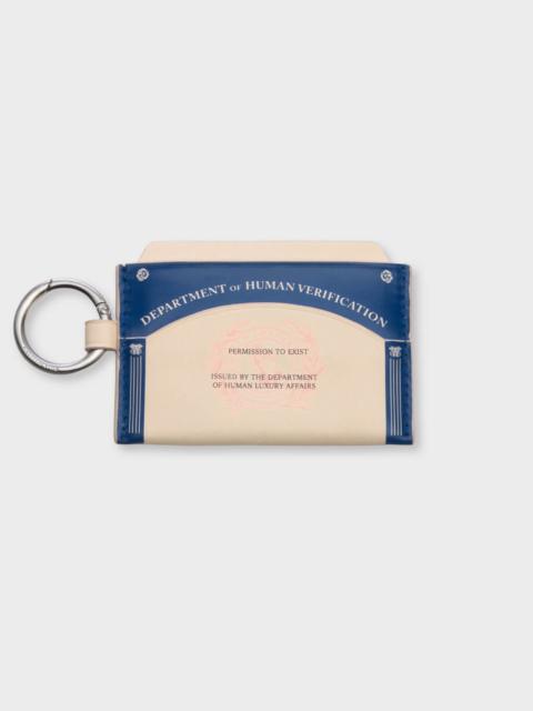WILLY CHAVARRIA HUMAN VERIFICATION WALLET - ROYAL BLUE/WHITE