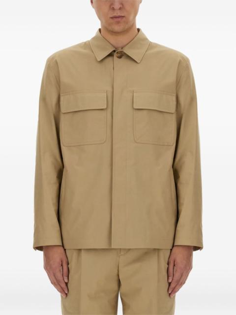 LARDINI flap-pocket shirt