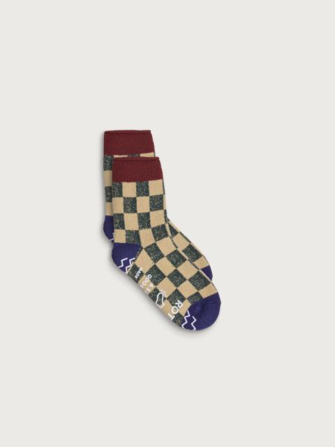 ROTOTO® RoToTo Checkerboard Room Sock