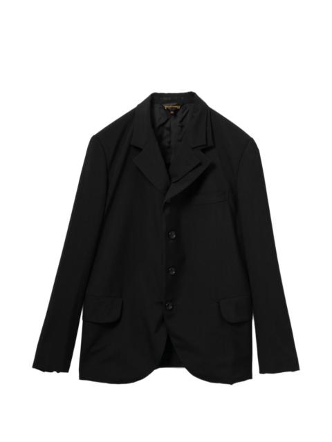 Comme Des Garçons notched-lapels blazer