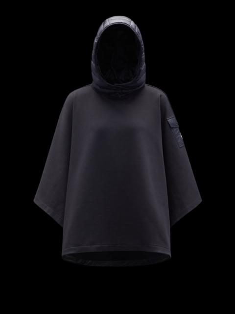 Moncler Fleece Hooded Poncho