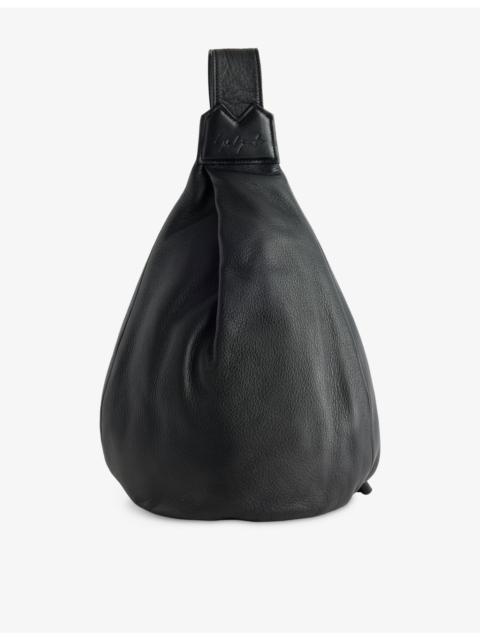 Yohji Yamamoto Discord Leather Cross-Body Bag