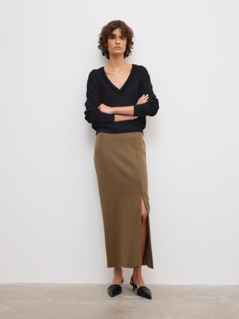 House of Dagmar Fitted Midi Skirt