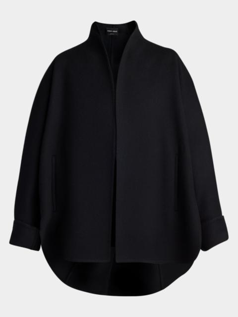 GIORGIO ARMANI Cashmere Caban Coat