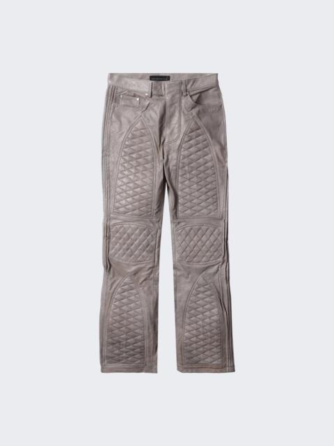 WHO DECIDES WAR Pleated Moto Silver