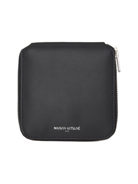 Maison Kitsuné Black 'Maison Kitsuné Paris' Wallet