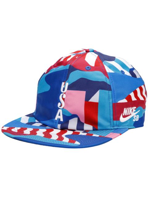 Nike Nike SB x Parra USA Federation Kit Skate Cap Brave Blue/White