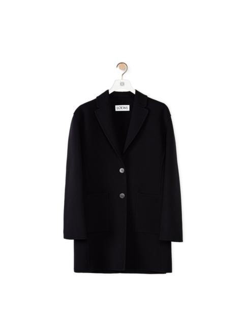 Loewe Slit jacket in wool and cashmere