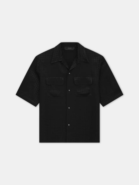 MA QUAD JACQUARD CAMP SHIRT