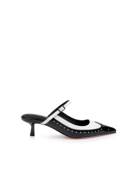 L'AGENCE Elle Patent Leather Mule