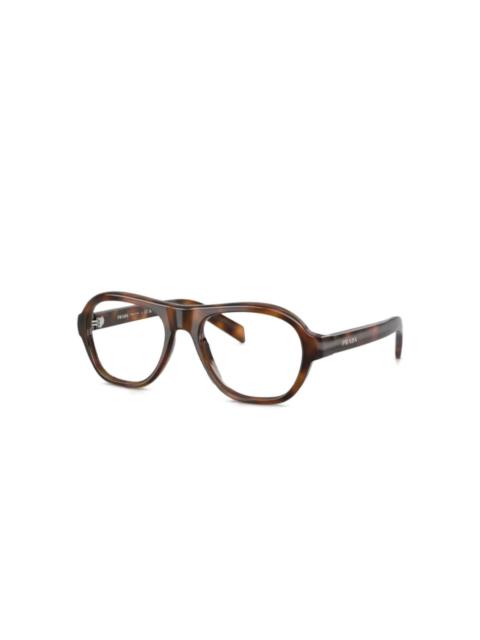 Prada geometric-frame glasses