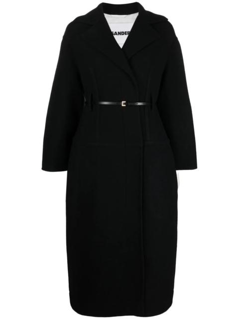 Jil Sander belted wool coat