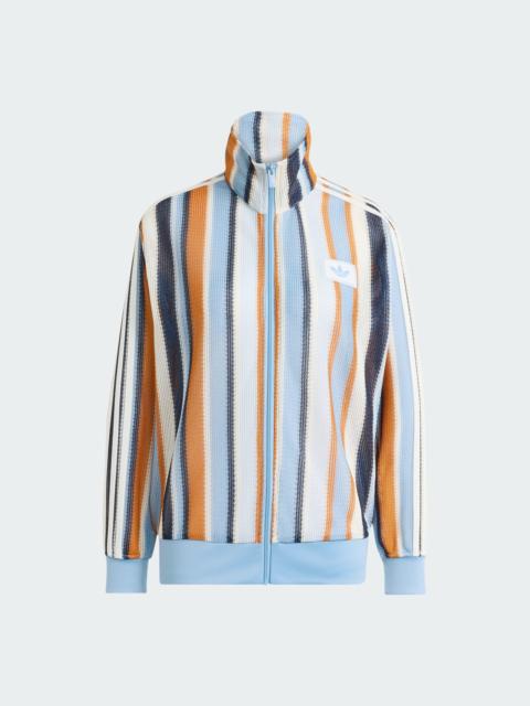 adidas ADIDAS ORIGINALS SUMMER GLOW KNITTED FIREBIRD TRACK TOP