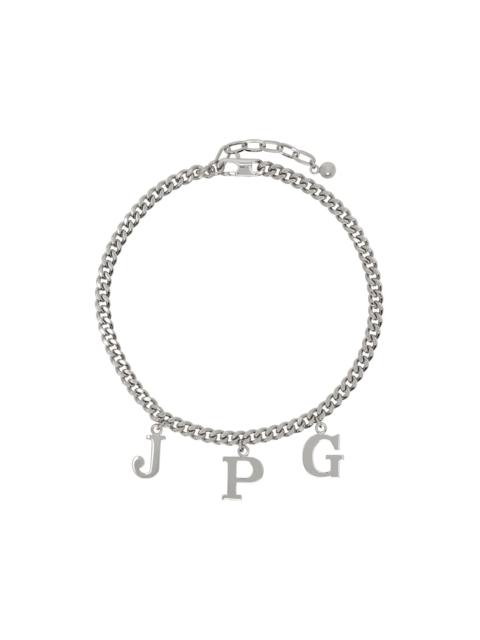 Jean Paul Gaultier Silver 'The JPG' Necklace