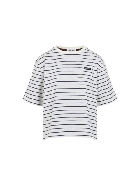 Miu Miu DTRIPE TEE