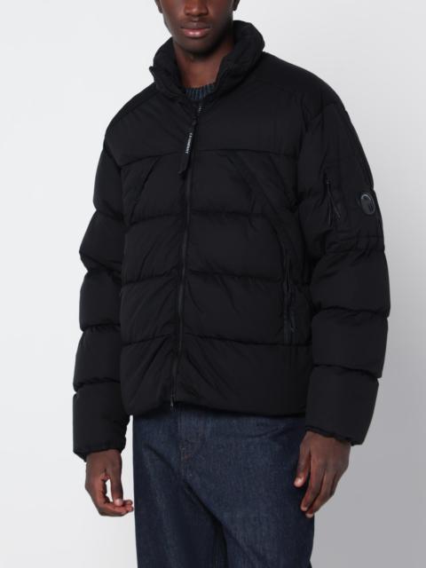 C.P. Company Black nylon zip-up down jacket