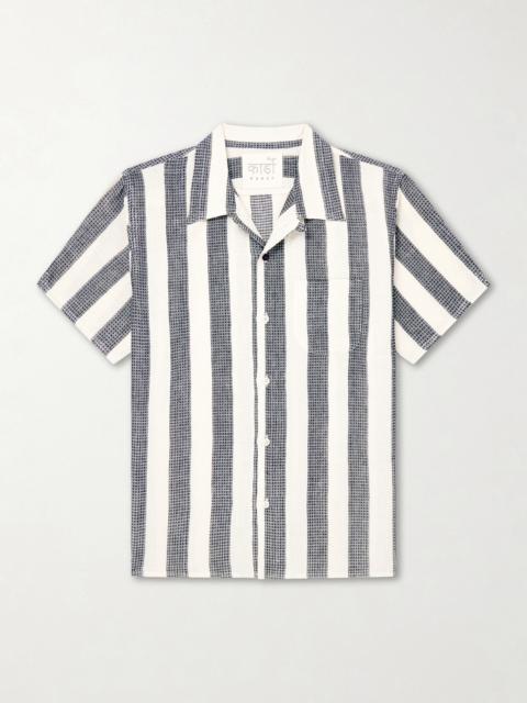 KARDO Chintan Striped Cotton Shirt