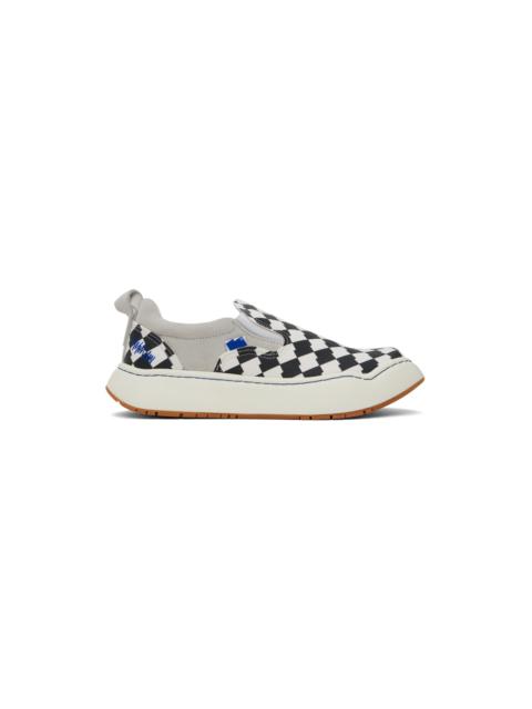 ADER error Black & White Log LAD Sneakers