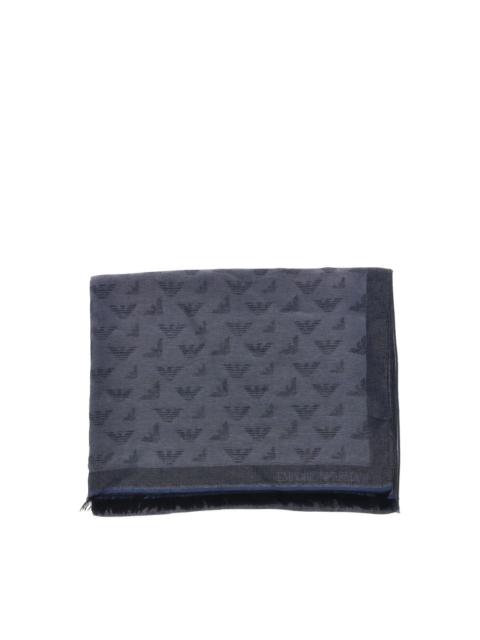 EMPORIO ARMANI Allover logo scarf