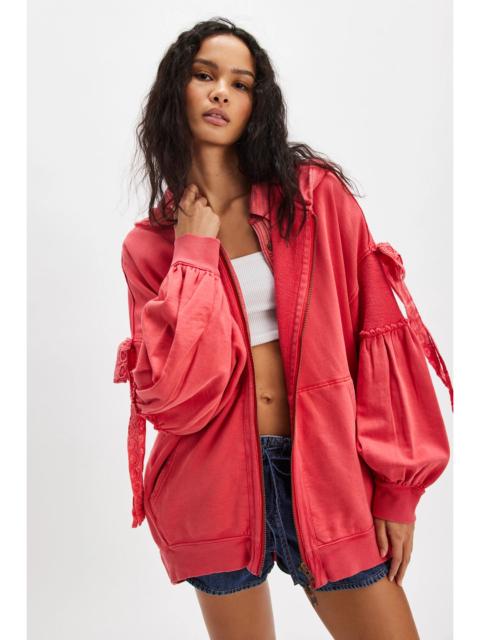 FREE PEOPLE Bow Girl Sweatshirt