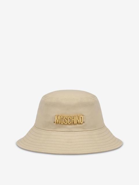 Moschino BUCKET HAT LETTERING LOGO