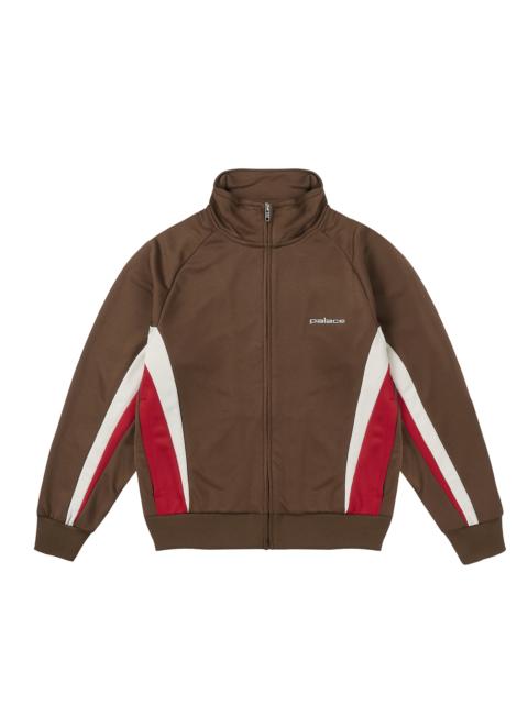 PALACE PALTRO TRACK JACKET CHOCCO BROWN
