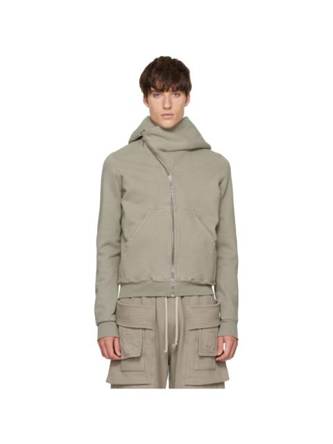 Rick Owens DRKSHDW Gray Tower Mountain Hoodie