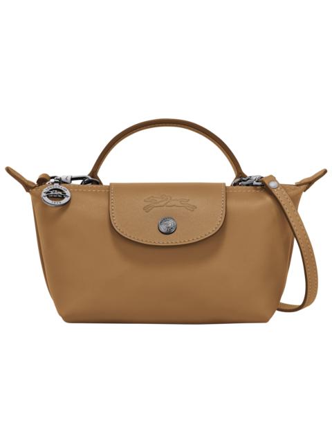 Le Pliage Xtra XS Pouch Tobacco - Leather