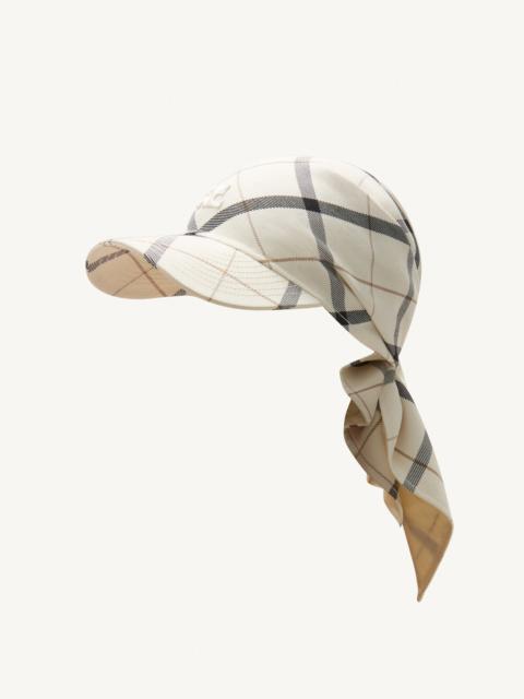 courrèges SCARF PRINTED HAT