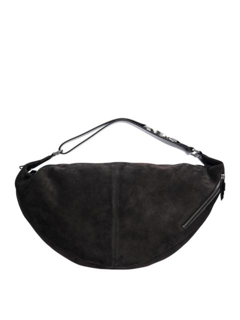 Lemaire Quiver Clip Suede Leather Bag