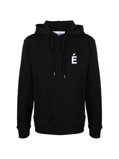 Étude logo-print pullover hoodie