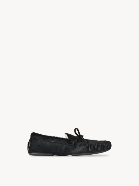 The Row Lucca Moccasin in Pony